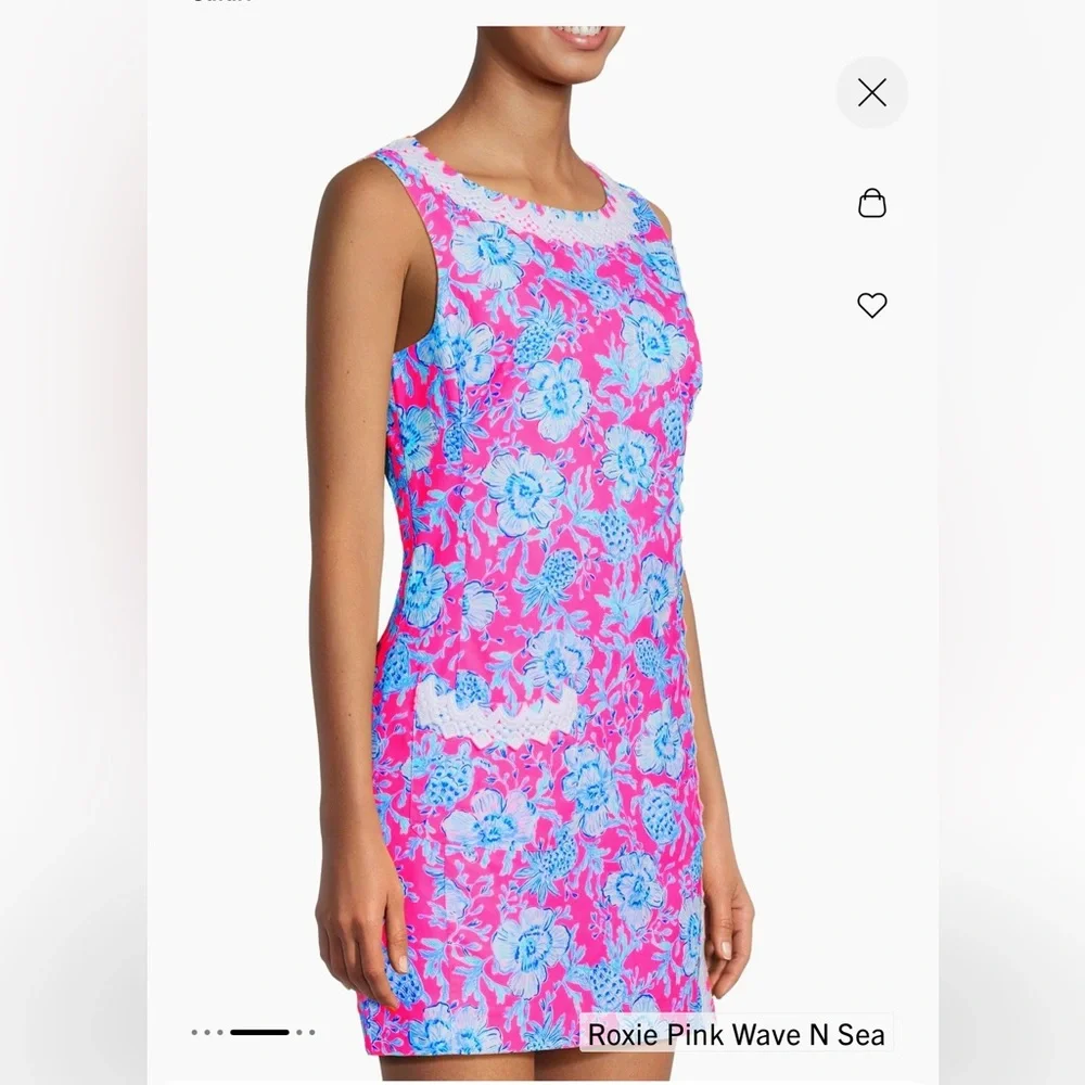 NWT Lilly Pulitzer Ginge Floral Shift Romper - Picture 6 of 16
